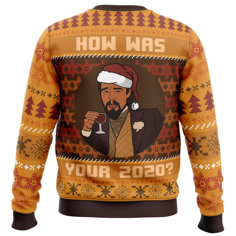 How Was Your 2020? Django Unchained Ugly Christmas Sweater - Image 2