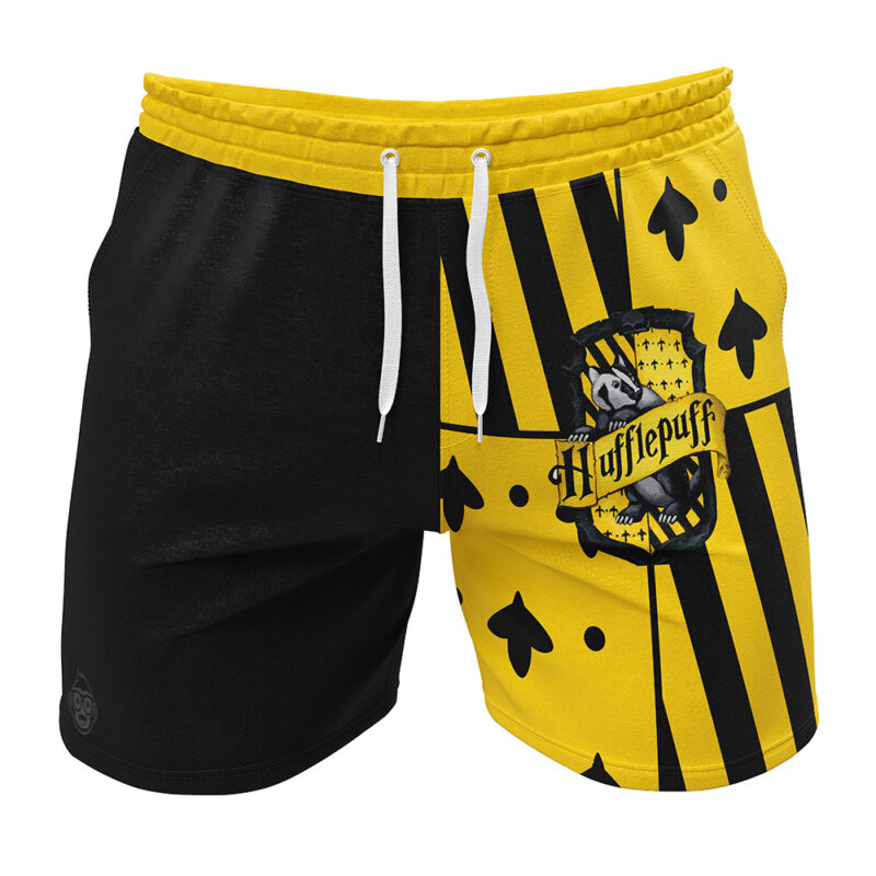 Hufflepuff v2 Harry Potter Gym Shorts