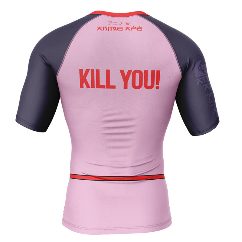 Mercenary Tao Pai Pai Dragon Ball Z Short Sleeve Rash Guard Compression Shirt - Image 2