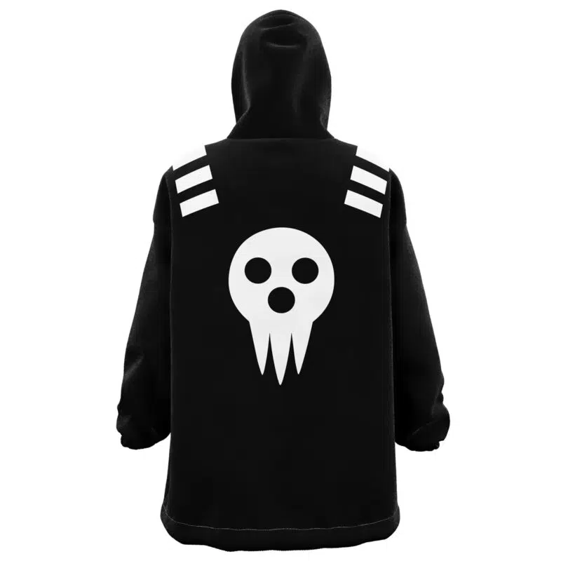 Death the Kid Soul Eater Snug Oversized Blanket Hoodie - Image 4