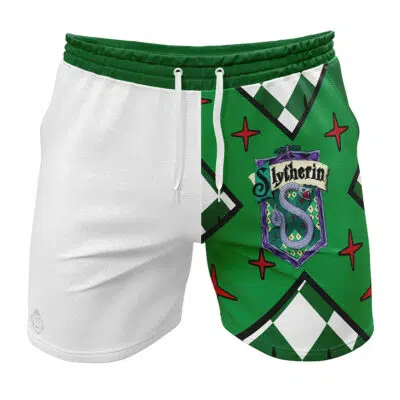 Slytherin v2 Harry Potter Gym Shorts