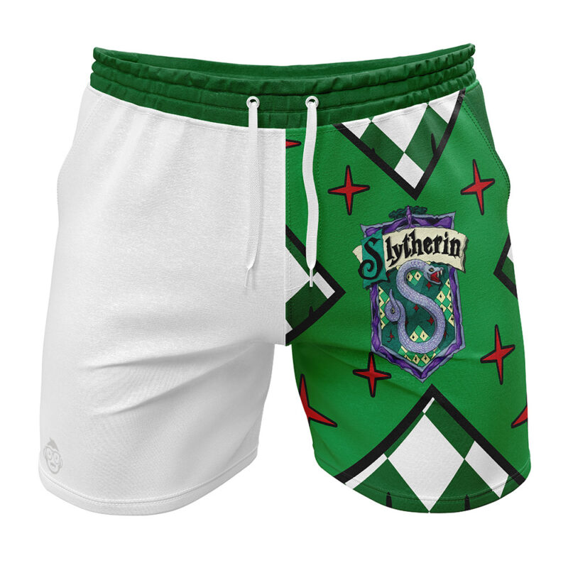 Slytherin v2 Harry Potter Gym Shorts