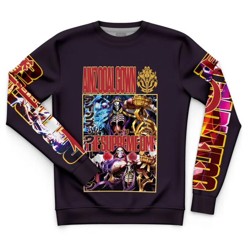 Ainz Ooal Gown Overlord Streetwear Sweatshirt - Image 4