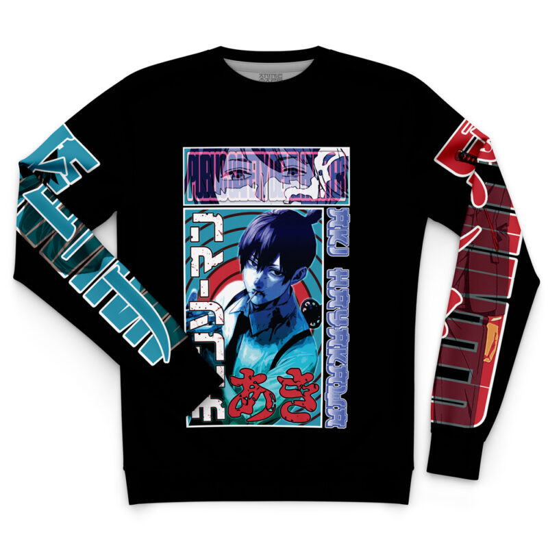 Aki Hayakawa Chainsaw Man Streetwear Sweatshirt - Image 4