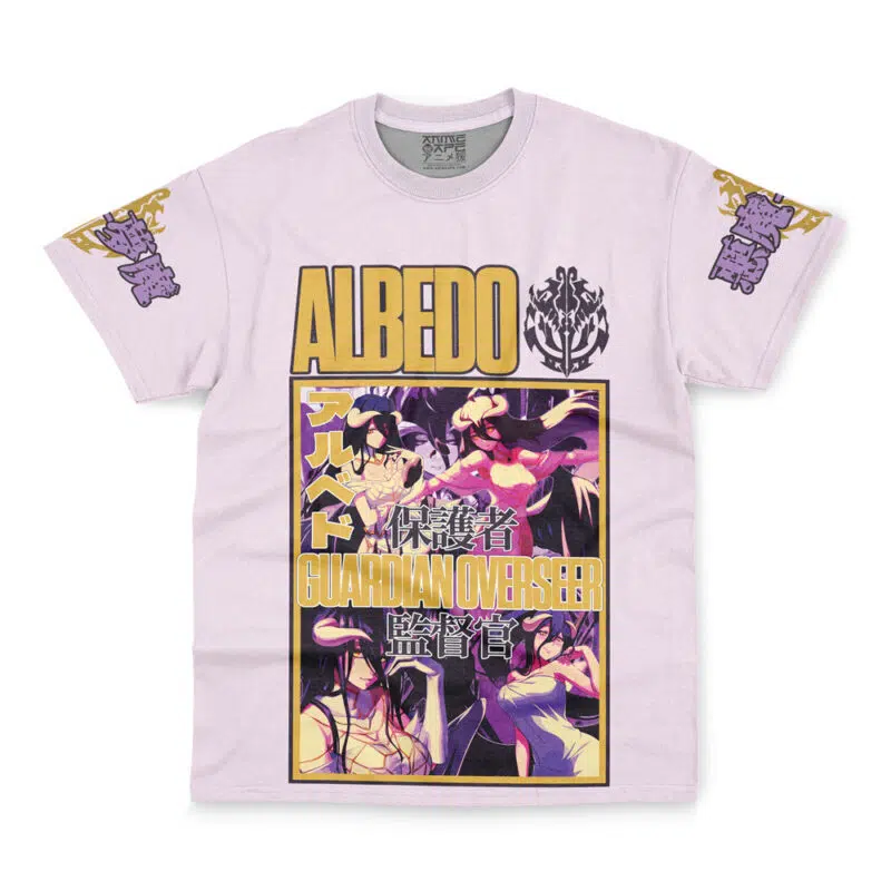 Albedo Overlord Streetwear T-Shirt - Image 2