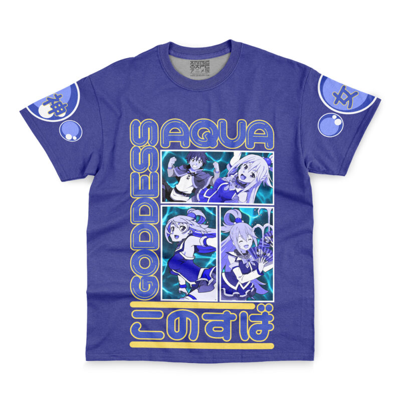 Aqua Konosuba Streetwear T-Shirt - Image 2