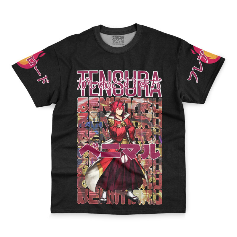 Benimaru That Time I Got Reincarnated as a Slime Streetwear T-Shirt - Image 2