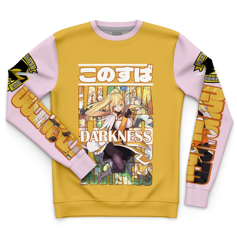 Darkness Konosuba Streetwear Sweatshirt - Image 4