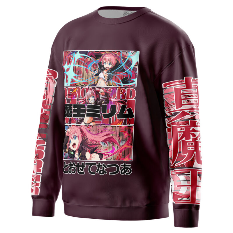 Milim Nava That Time I Got Reincarnated as a Slime Streetwear Sweatshirt - Image 2