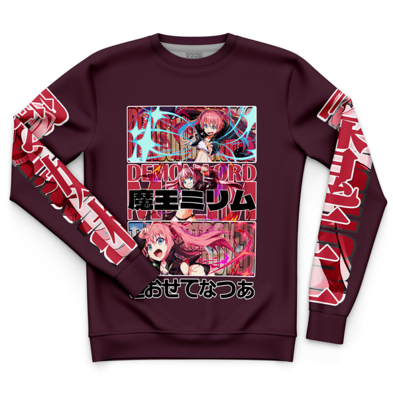 Milim Nava That Time I Got Reincarnated as a Slime Streetwear Sweatshirt - Image 4