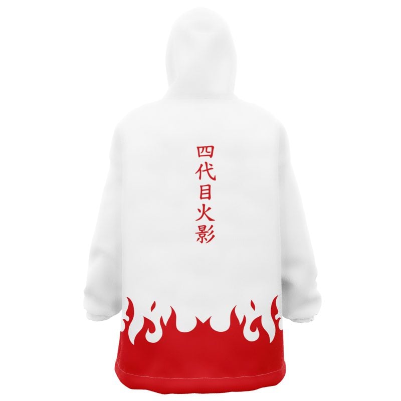 4th Hokage Cloak Naruto Oodie Oversized Blanket Hoodie