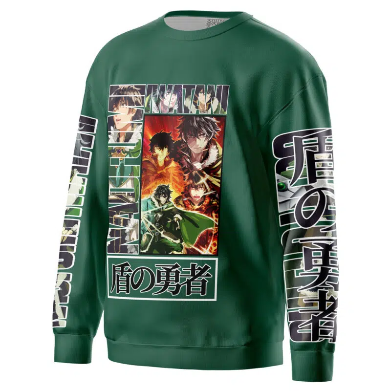 Naofumi Iwatani The Rising of the Shield Hero Streetwear Sweatshirt - Image 2