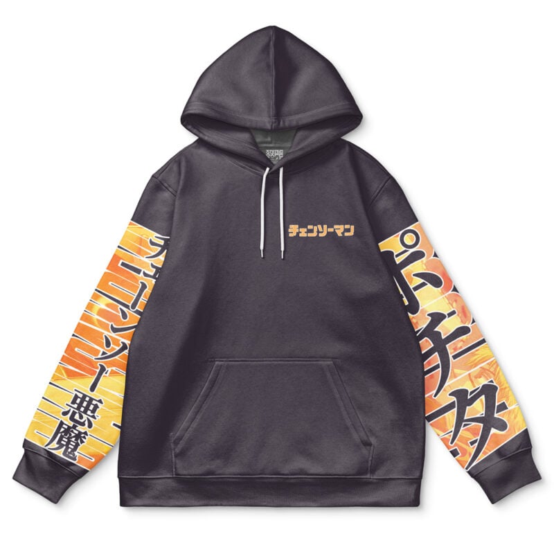 Pochita Chainsaw Man Streetwear Hoodie - Image 2