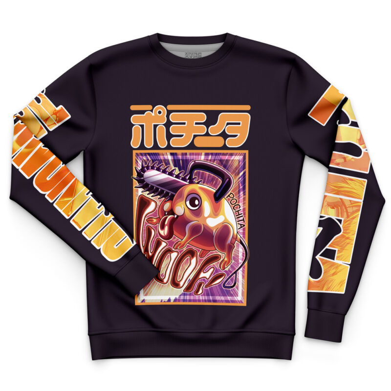 Pochita Chainsaw Man Streetwear Sweatshirt - Image 4