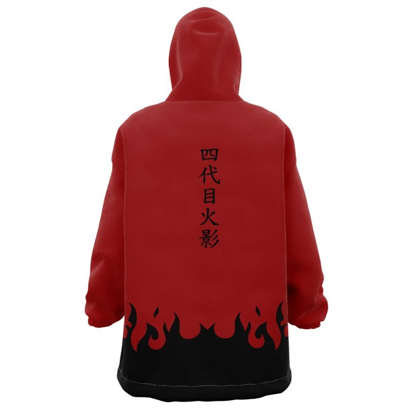 Sage Mode Kanji Naruto Oodie Oversized Blanket Hoodie