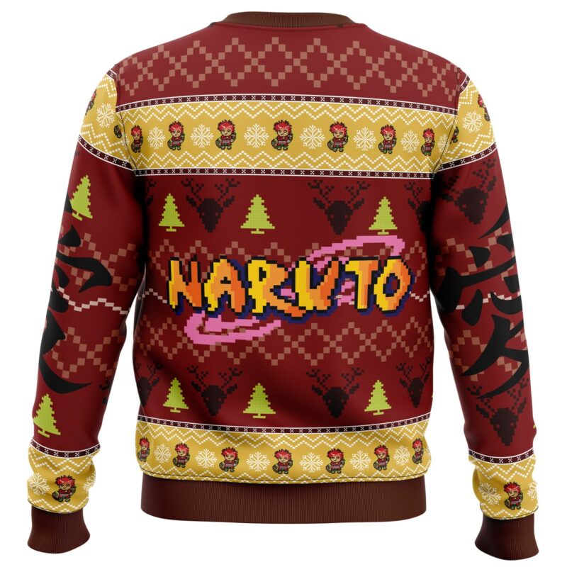 Chibi Gaara Shippuden Ugly Christmas Sweater - Image 2