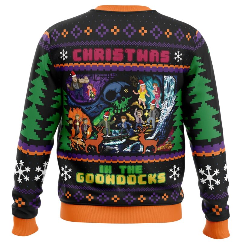 Christmas in the Goondocks Goonies Ugly Christmas Sweater - Image 2