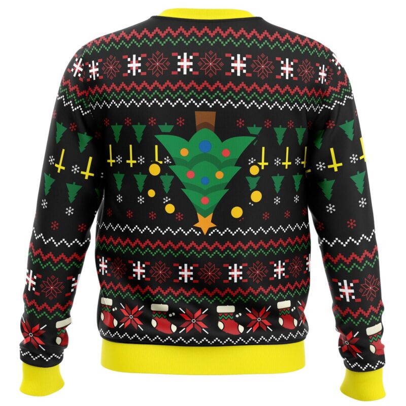 Santa Emeritus Papa Emeritus Ugly Christmas Sweater - Image 2