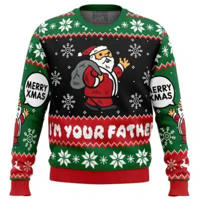 mrs claus cardigan