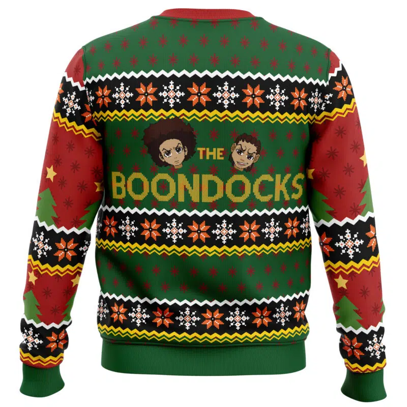 Huey Freeman The Boondocks Ugly Christmas Sweater - Image 2