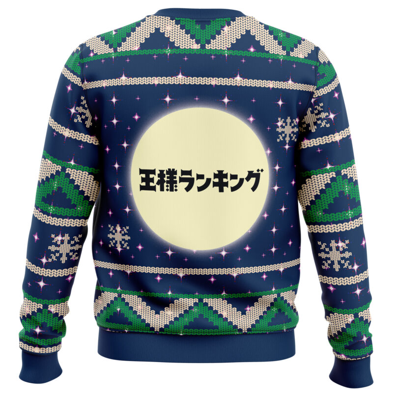 Bojji and Kage Full Moon Ranking of Kings Ugly Christmas Sweater - Image 2