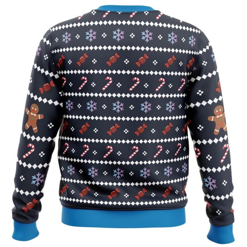 Ugly Cookie! Cookie Monster Ugly Christmas Sweater - Image 2
