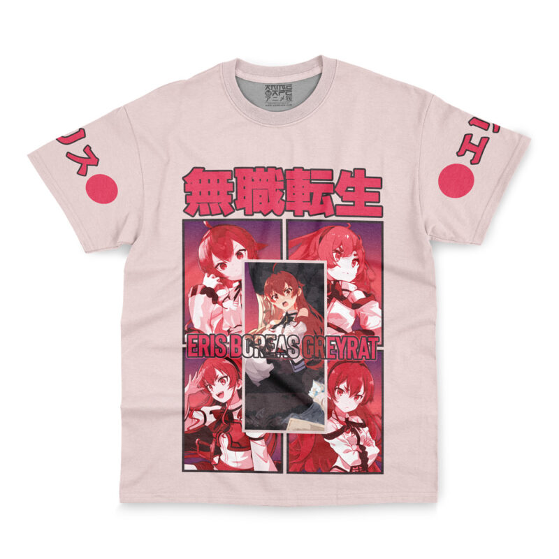 Eris Boreas Greyrat Mushoku Tensei Streetwear T-Shirt - Image 2