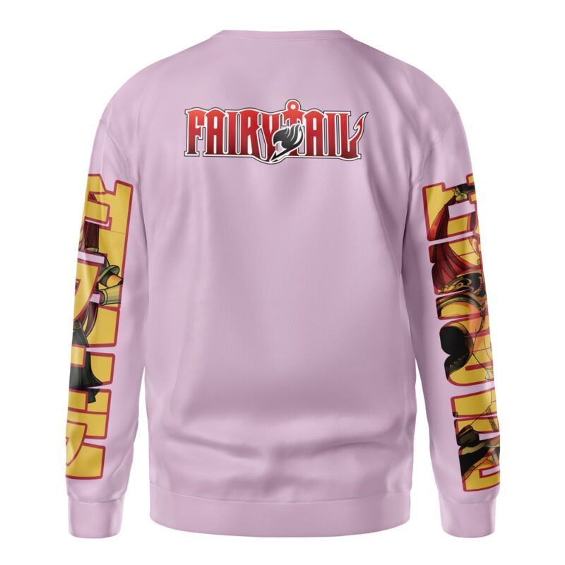Erza Scarlet Fairy Tail Streetwear Sweatshirt - Image 3