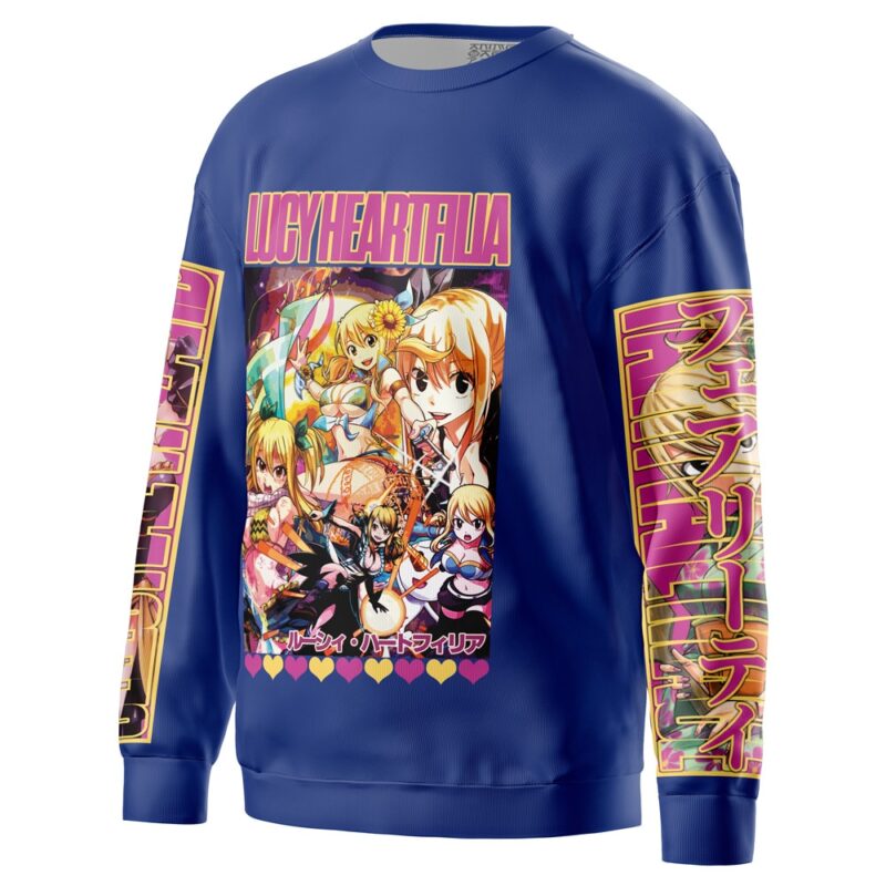 Lucy Heartfilia Fairy Tail Streetwear Sweatshirt - Image 2