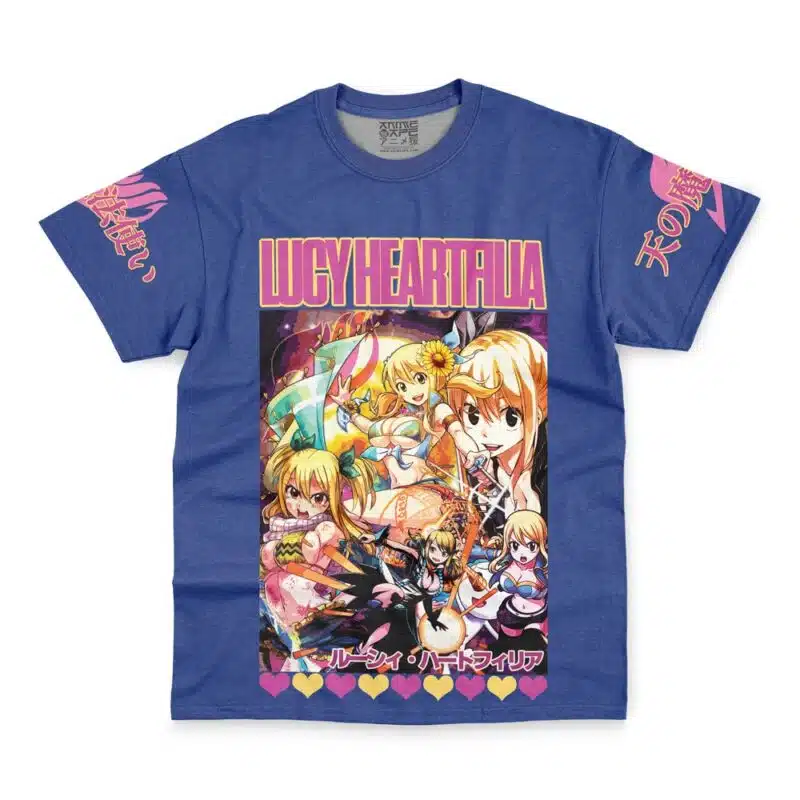 Lucy Heartfilia Fairy Tail Streetwear T-Shirt - Image 2