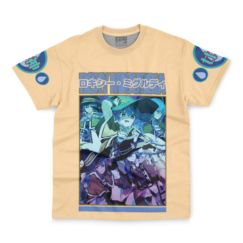 Roxy Migurdia Mushoku Tensei Streetwear T-Shirt - Image 2