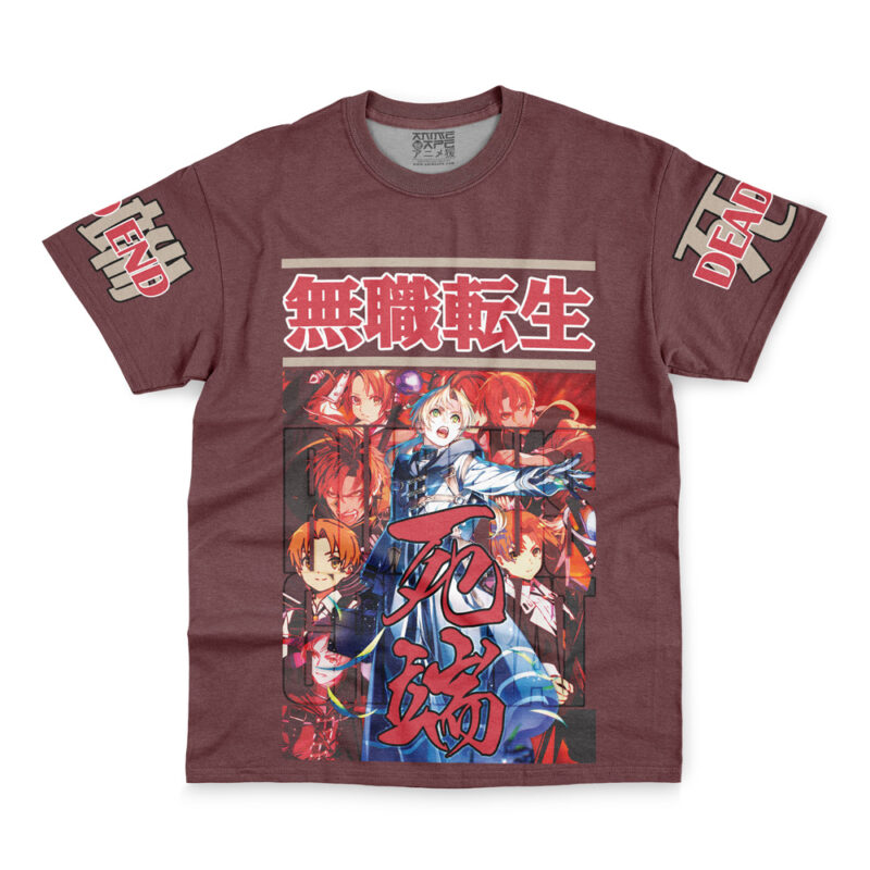 Rudeus Greyrat Mushoku Tensei Streetwear T-Shirt - Image 2