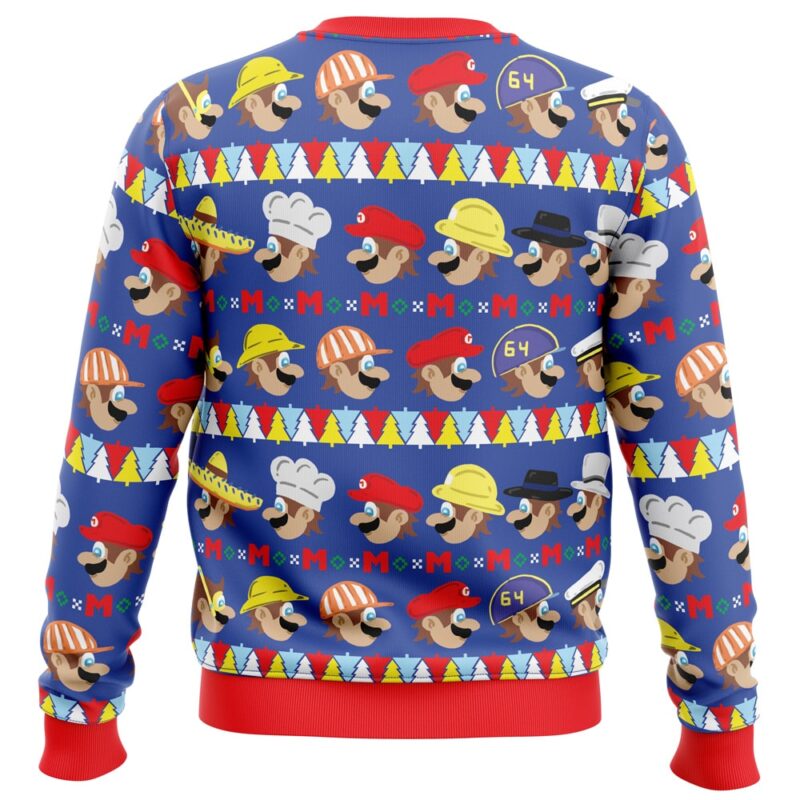 Do The Odyssey Mario Bros. Ugly Christmas Sweater - Image 2