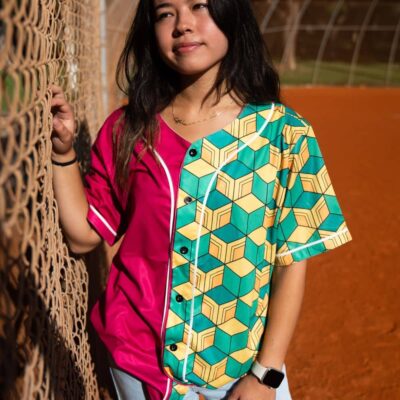 pro shoot Giyu Tomioka Demon Slayer Baseball Jersey