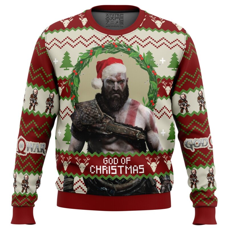 God of War Ugly Christmas Sweater