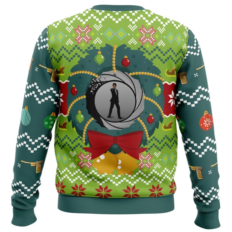 Golden Eye v2 Ugly Christmas Sweater - Image 2