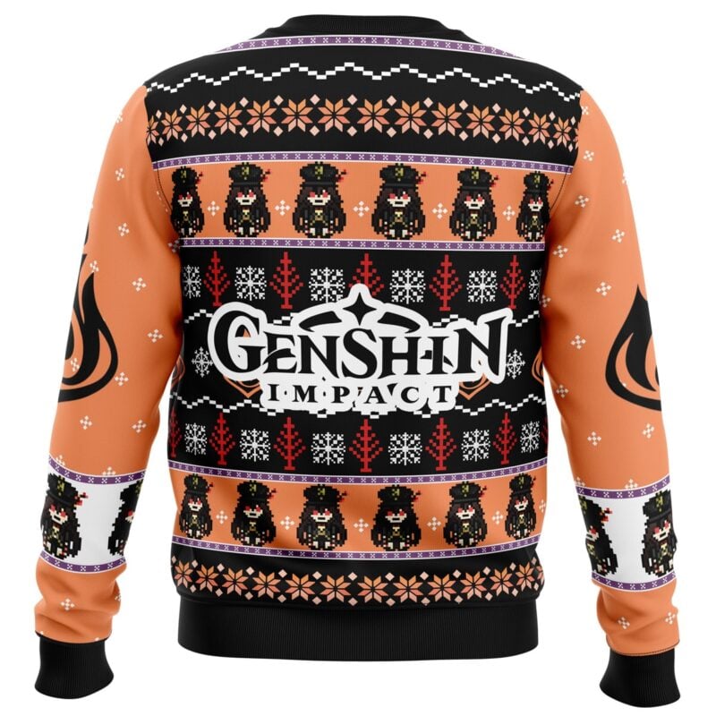 Hu Tao Genshin Impact Ugly Christmas Sweater - Image 2