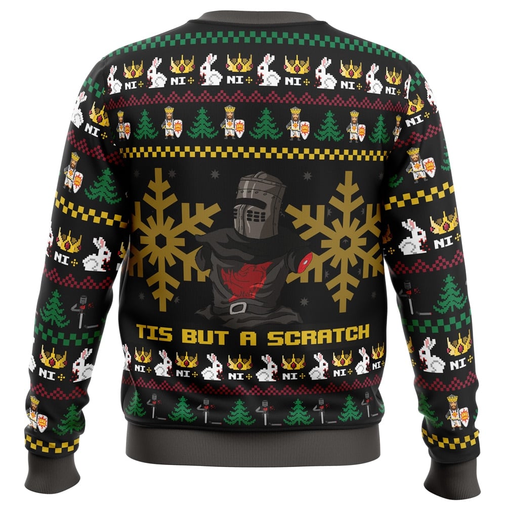 I’ll Bite Ya Legs Off Monty Python Ugly Christmas Sweater - Anime Ape