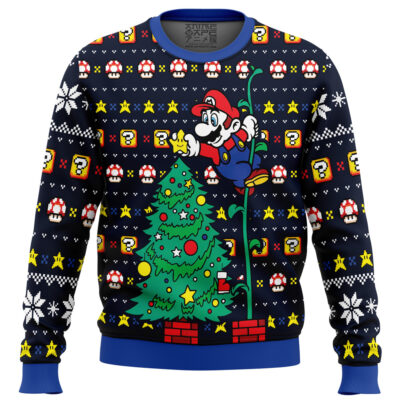 It’s a Tree Mario Bros. Ugly Christmas Sweater