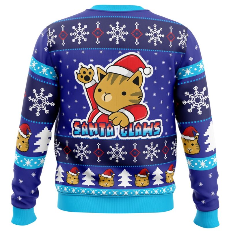 Kitty Claws Ugly Christmas Sweater - Image 2