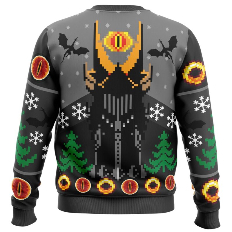 One Christmas to Rule Them All The Lord of the Rings Ugly Christmas Sweater - Image 2