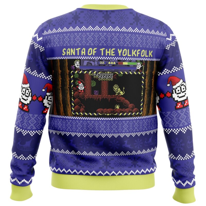 Santa of the Yolkfolk A Dizzy Prince of the Yolkfolk Ugly Christmas Sweater - Image 2