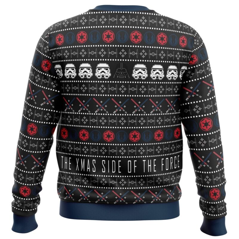 The Xmas Side Of The Force Star Wars Ugly Christmas Sweater - Image 2