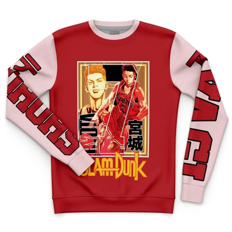 Ryota Miyagi Slam Dunk Streetwear Sweatshirt - Image 4