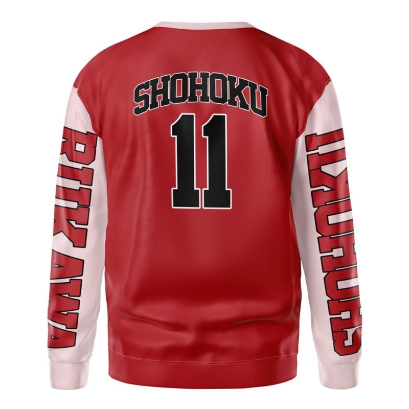Kaede Rukawa Slam Dunk Streetwear Sweatshirt - Image 3