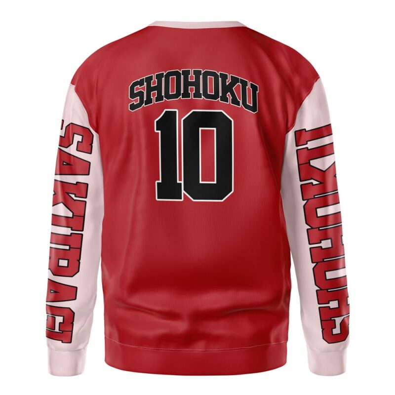 Hanamichi Sakuragi Slam Dunk Streetwear Sweatshirt - Image 3