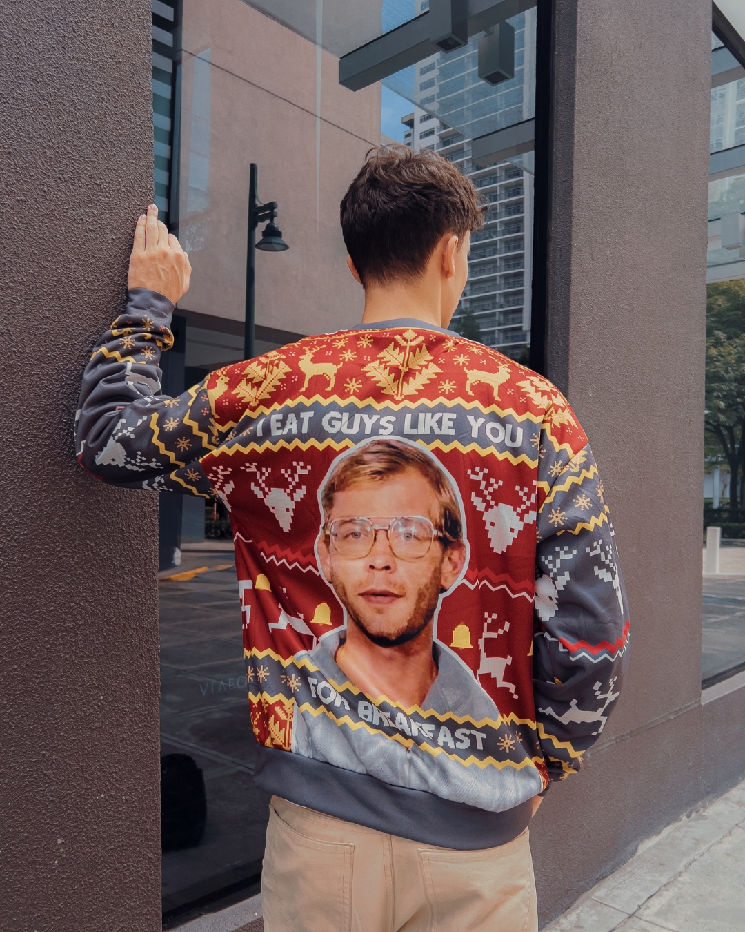 Jeffrey Dahmer Ugly Christmas Sweater