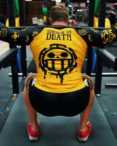 Trafalgar Law One Piece Long Sleeve Rash Guard Compression Shirt