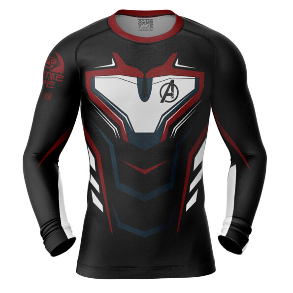 Avengers Endgame Long Sleeve Rash Guard Compression