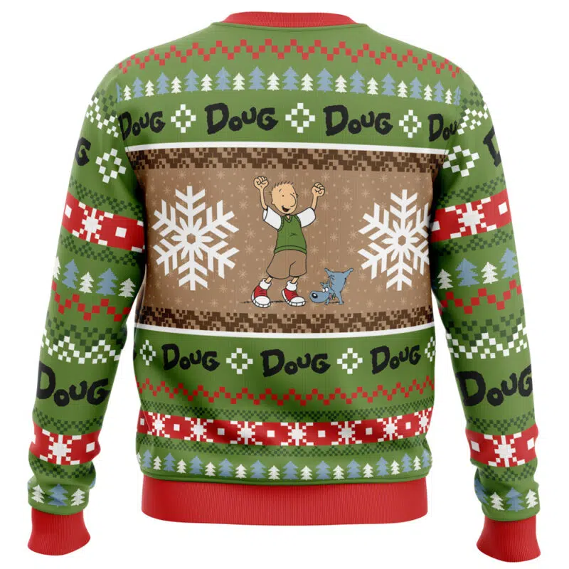 Christmas Doug Nickelodeon Ugly Christmas Sweater - Image 2